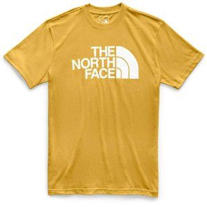 The North Face Women's Mustard Yellow Half Dome Graphic Tee Size Large